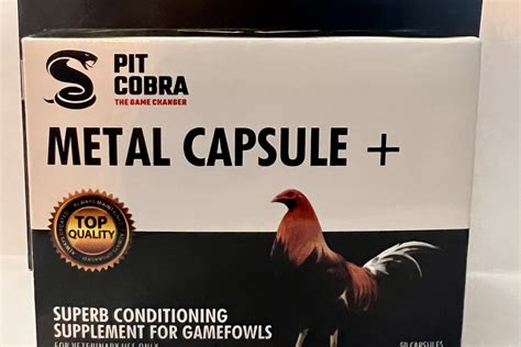 Pit Cobra Metal Capsule + .